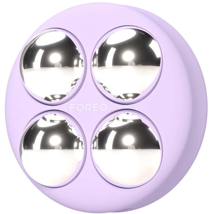 FOREO BEAR 2 body Lavender 1 st mikroström för huduppstramning i lila silikon med fyra silverkulor