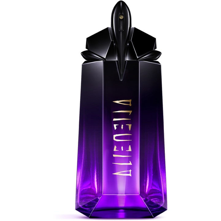 Mugler Alien Extra Intense 90 ml parfym ger intensiv karaktär i en fasettslipad mörklila glasflaska