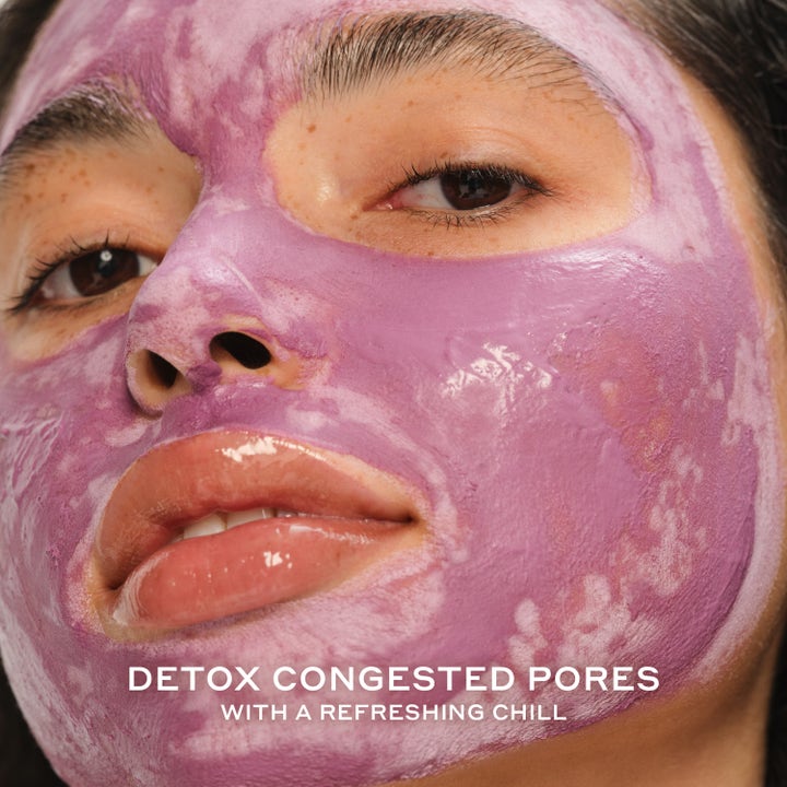 Ole Henriksen Balance Violet Ice Cold Plunge Pore Mask 1 st violet ansiktsmask med lera djuprengörande för porer.