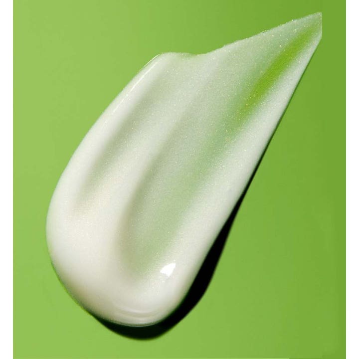 Murad Resurgence Retinol Youth Renewal Eye Serum 15 ml föryngrande ögonserum i en krämig vit textur på grön bakgrund