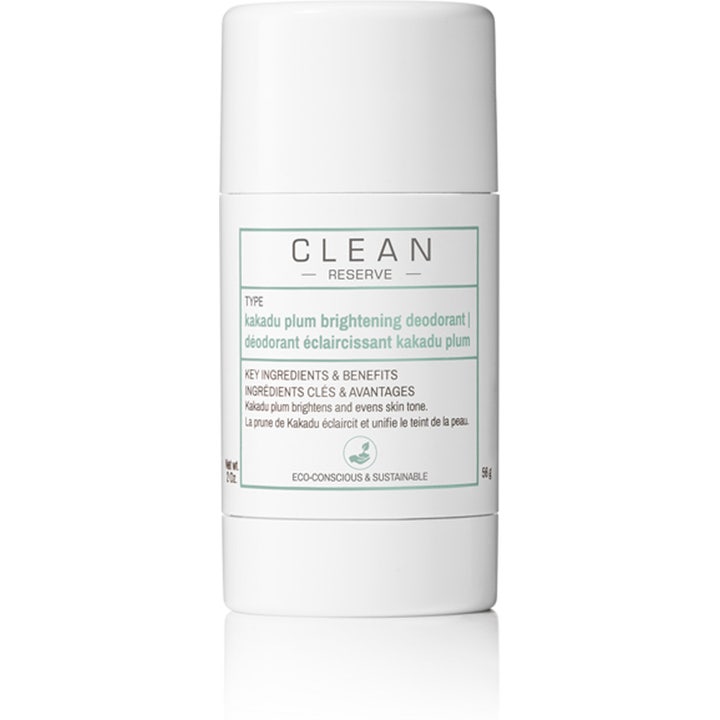 Clean Reserve Kakadu Plum Brightening Deodorant 56 g lystergivande clean beauty deo stick i vit minimalistisk hylsa