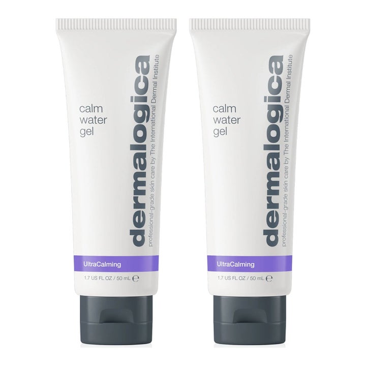 Dermalogica Calm Water Gel 50 ml lugnande ansiktskräm i vita tuber som dämpar känslig hy