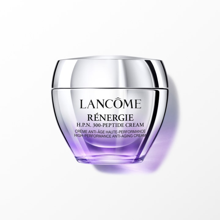Lancôme Rénergie H.P.N. 300-Peptide Cream 50 ml anti-aging ansiktskräm i glasburk med silverlock och lila botten