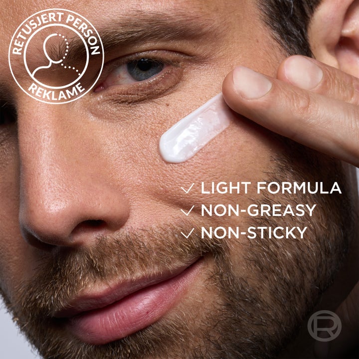 L'Oréal Paris Men Expert Power Age 50 ml anti-age hyaluronsyra ansiktskräm med lätt och kladdfri formula på huden