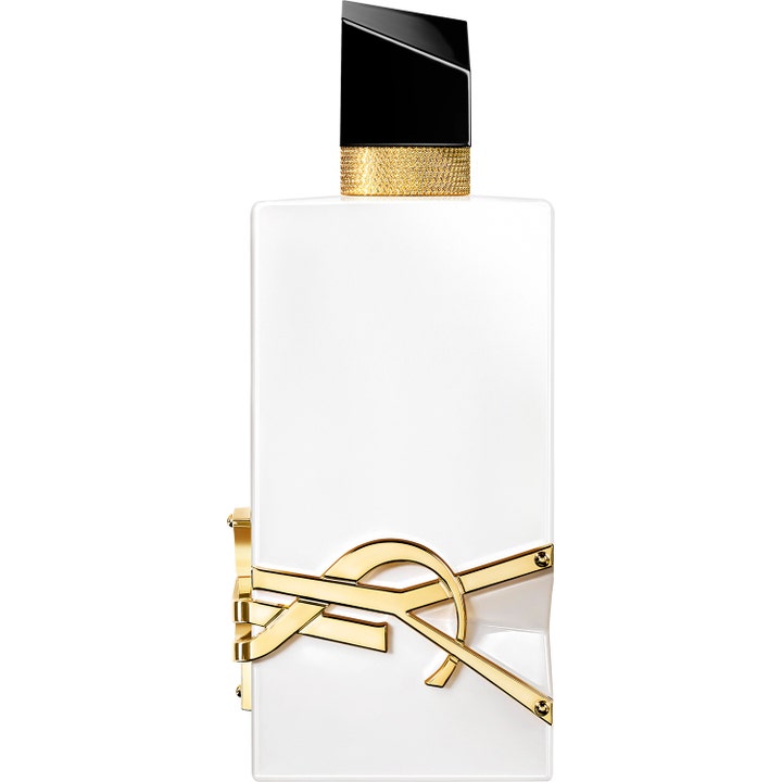 Yves Saint Laurent Libre L'Eau Nue Eau de Parfum 90 ml blommig parfym i vit flaska med guldlogotyp och svart kork