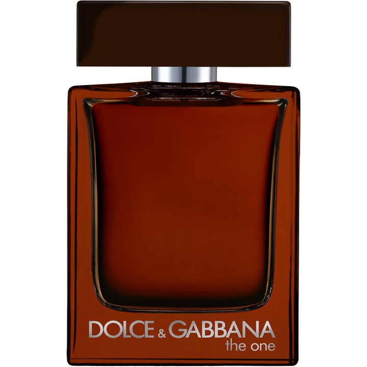 Dolce & Gabbana The One Pour Homme Parfum 50 ml intensiv herrparfym i en rektangulär mörkbrun glasflaska med mörkt lock