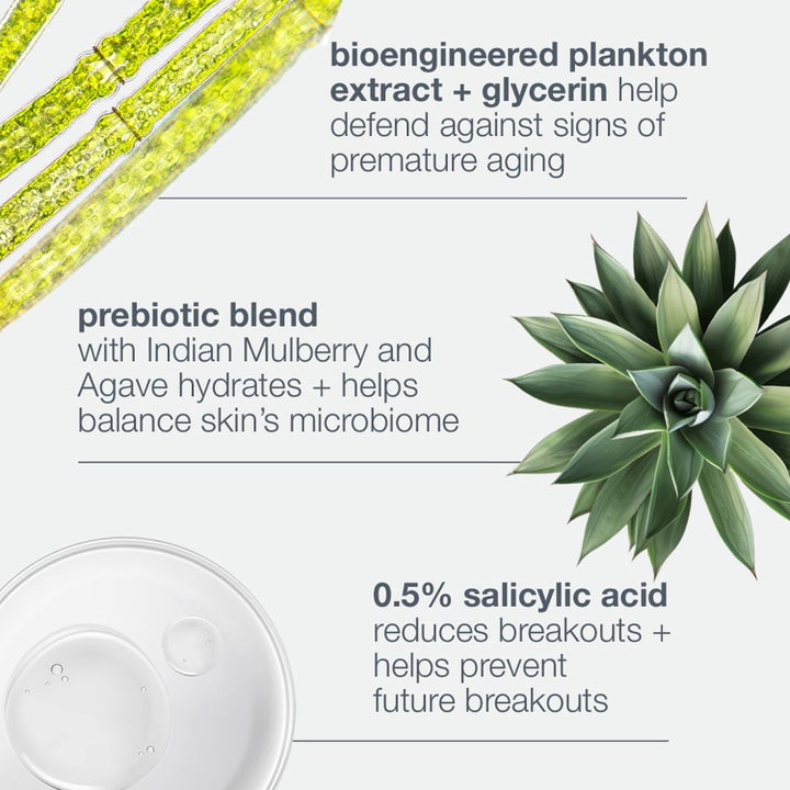 Dermalogica Breakout Biotic Moisturizer 50 ml ansiktskräm med salicylsyra, plankton och agave.