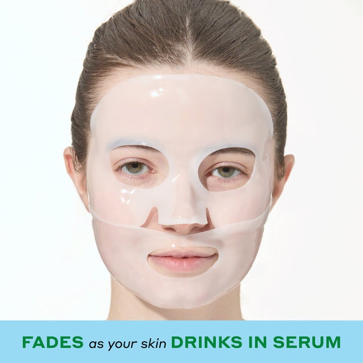 Mario Badescu Advanced Collagen Hydrogel Sheet Mask 3-pack återfuktande ansiktsmask som bleknar när huden dricker serum.