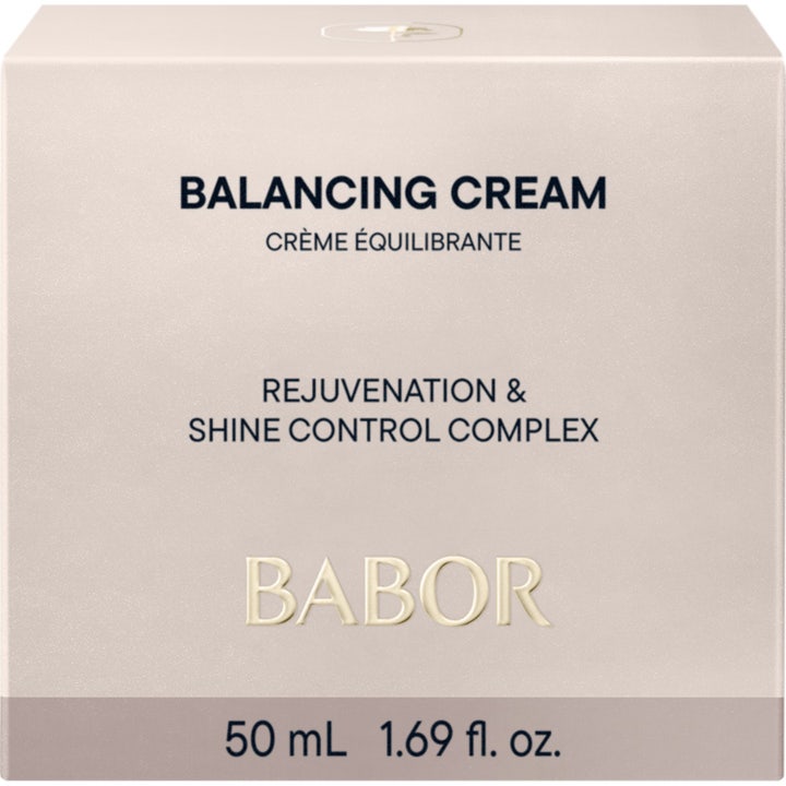Babor Skinovage Balancing Cream 50 ml mattgörande ansiktskräm i vit ytterförpackning med ljusblå detaljer