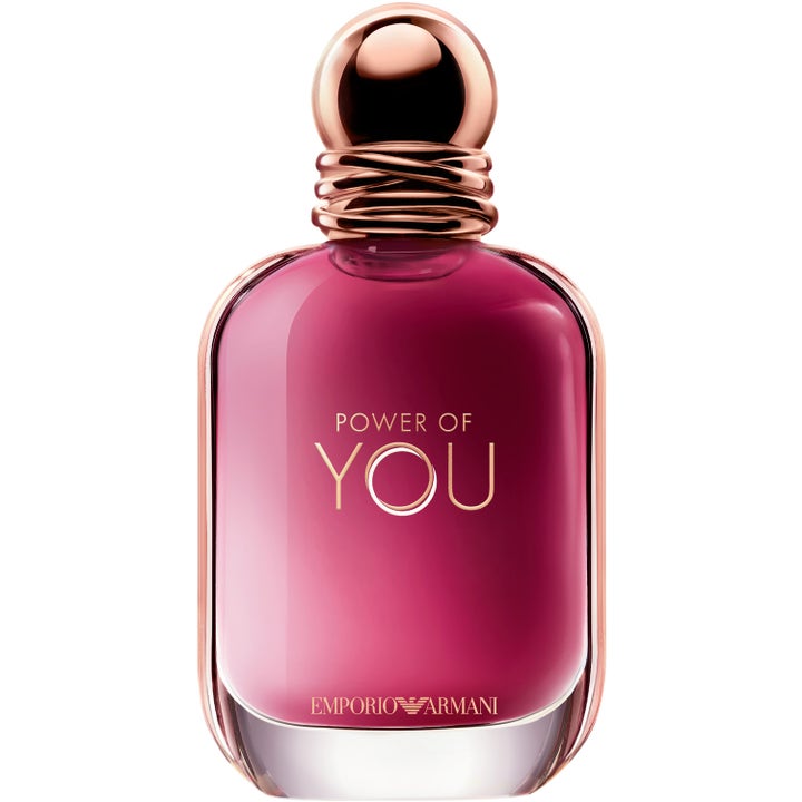 Emporio Armani Power Of You edp 50 ml parfym i en rosa glasflaska med rund kork i glänsande roséguld