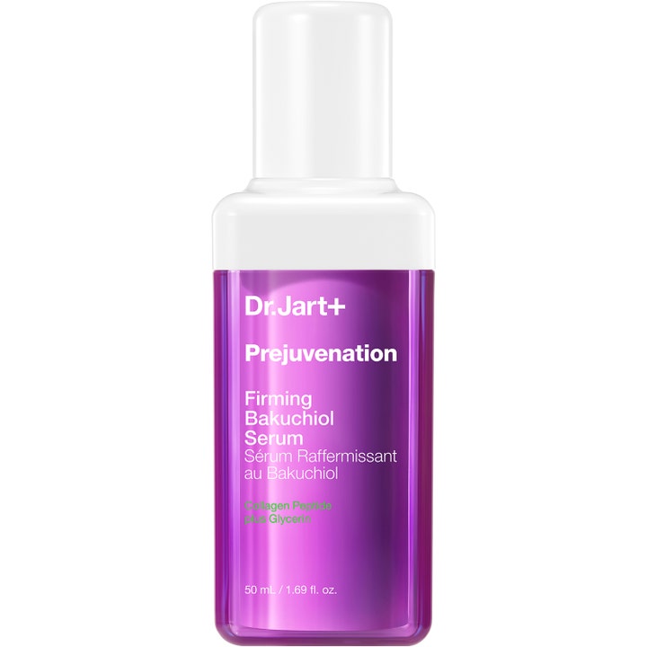 Dr.Jart+ Prejuvenation Firming Bakuchiol Serum 50 ml anti-age bakuchiol serum i en lila flaska som ger ansiktslyft