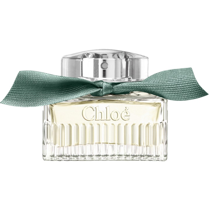 Chloé Rose Naturelle Intense Eau de Parfum 30 ml blomig rosparfym i räfflad glasflaska med mörkgrön rosett