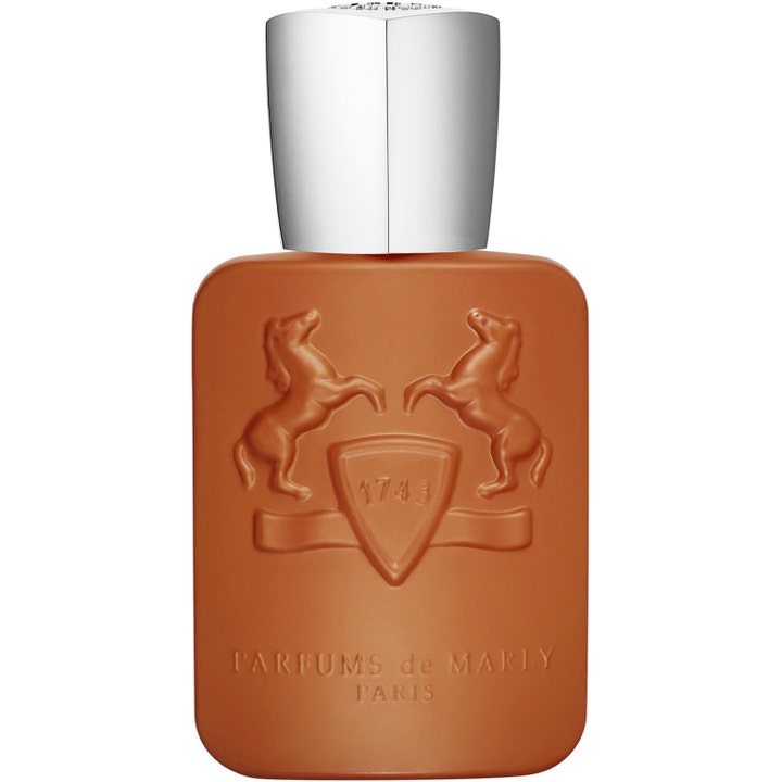 Parfums de Marly Althaïr Eau de Parfum 75 ml exklusiv parfym i en brun matt flaska med silverkork och hästlogotyp