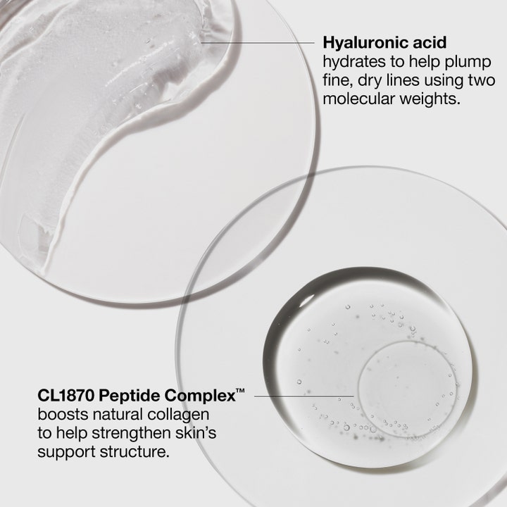 Clinique Smart Clinical Repair Wrinkle Face Cream Rich 50 ml anti aging cream visar stärkande peptid och hyaluronsyra.
