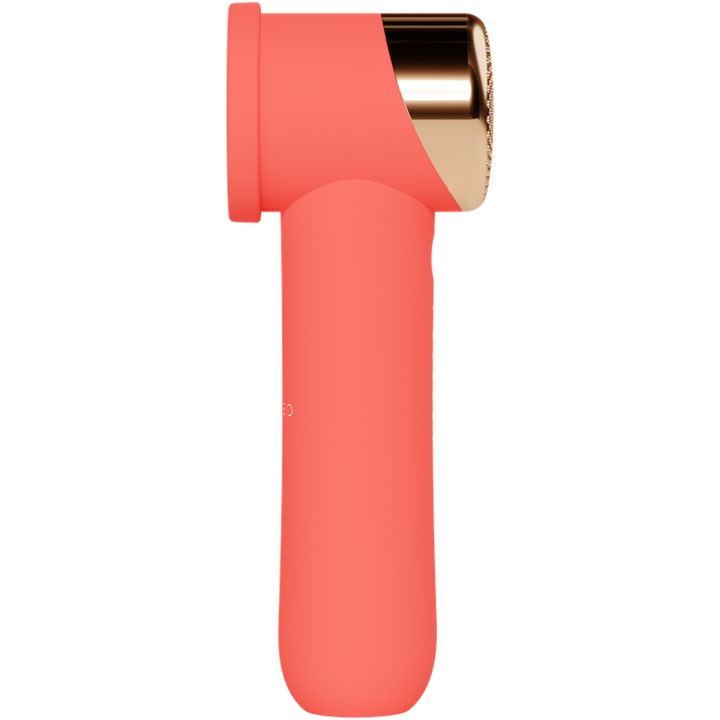 FOREO PEACH 2 go Peach 1 st IPL för hårborttagning i persikofärgad silikon med gulddetaljer
