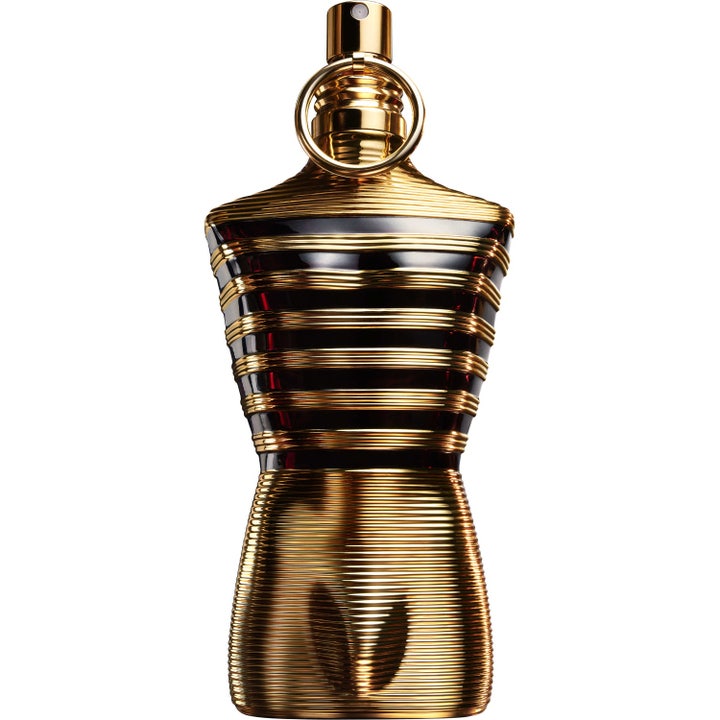 Jean Paul Gaultier Le Male Elixir 125 ml eau de parfum herr exklusiv parfym i guldglänsande flaska formad som en torso