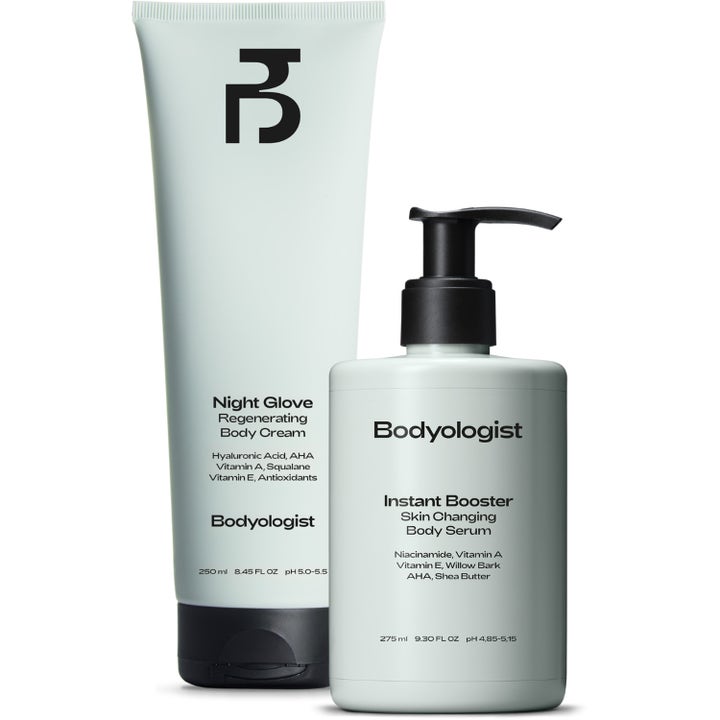 Bodyologist Skin Changing Body Essentials 1 st kroppsvårdskit med en tub body cream och en pumpflaska body serum