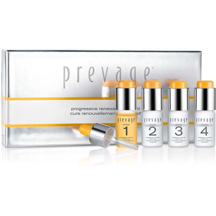 Elizabeth Arden Prevage Progressive Renewal Treatment 4x10ml antioxidant serum hudförnyelse i silverbox.
