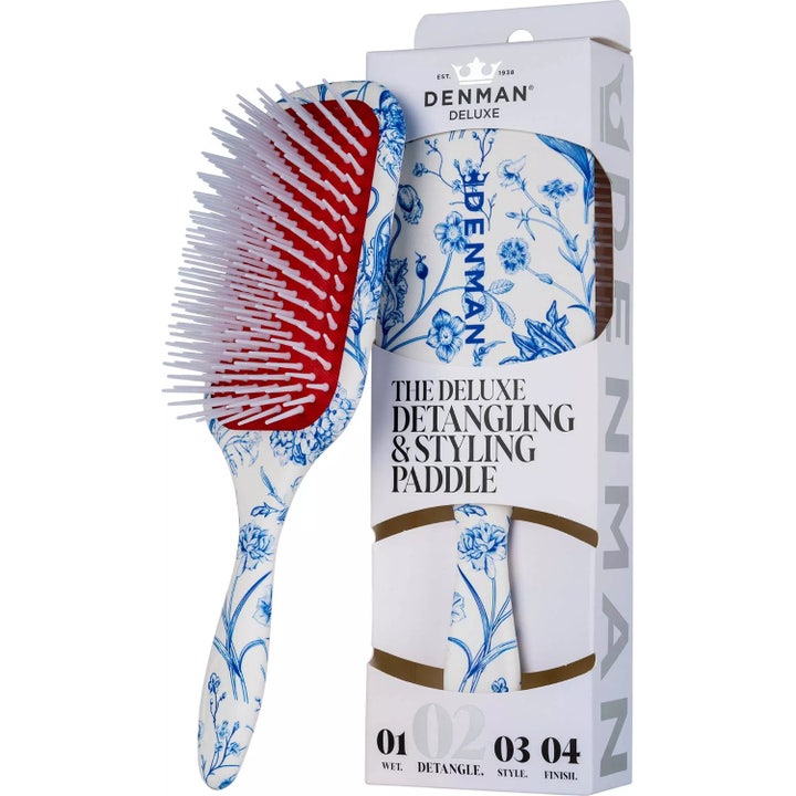 Deluxe D38 Power Paddle Brush Blue Belle