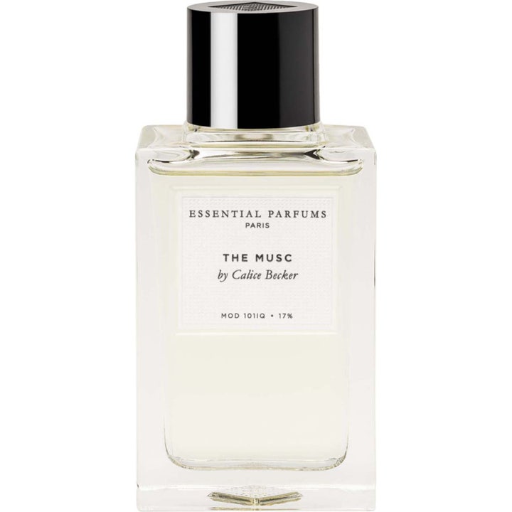 Essential Parfums The Musc By Calice Becker 100 ml parfym i fyrkantig glasflaska med vit etikett och svart lock