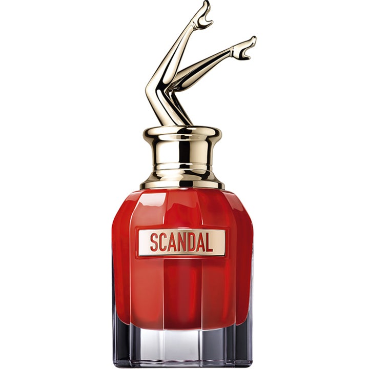 Jean Paul Gaultier Scandal Le Parfum Her 50 ml Jean Paul Gaultier parfym dam röd glasflaska med guldlock format som ben