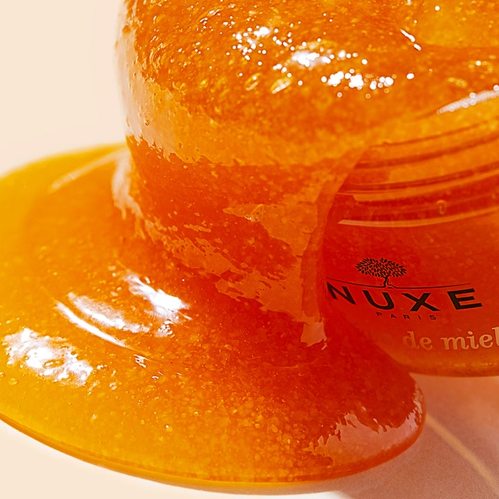 Nuxe Rêve de Miel Body Scrub 175 ml honung hudvård med en fyllig och exfolierande konsistens för torr hud