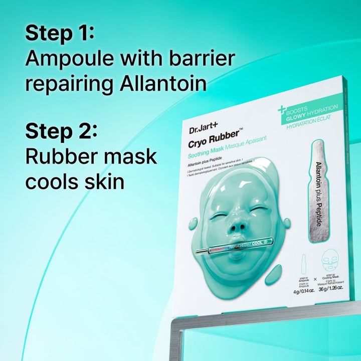 Dr.Jart+ Cryo Rubber Soothing Mask 36 g lugnande ansiktsmask med reparerande allantoin och svalkande gummimask.