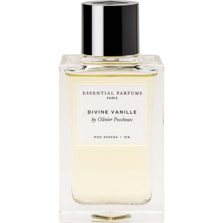 Essential Parfums Divine Vanille By Olivier Pescheux Eau De Parfum 100 ml parfym i genomskinlig glasflaska med svart lock