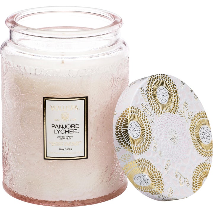 Large Glass Jar Candle
