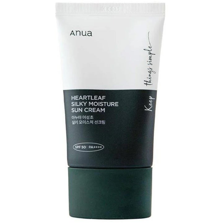 Heartleaf Silky Moisture Sun Cream