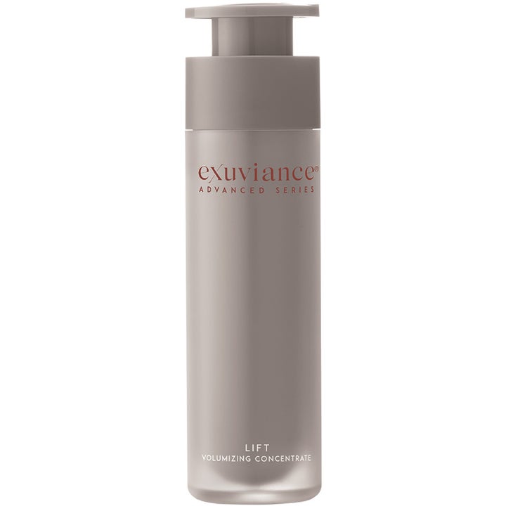 Exuviance Advanced Series Lift Volumizing Concentrate 50 ml lyftserum för Exuviance anti-aging i gråbeige pumpflaska