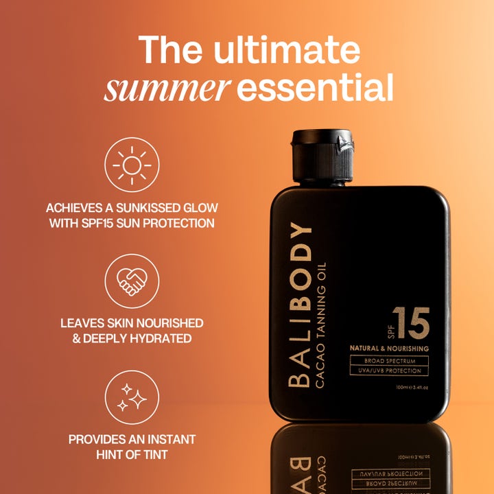 Cacao Tanning Oil SPF15