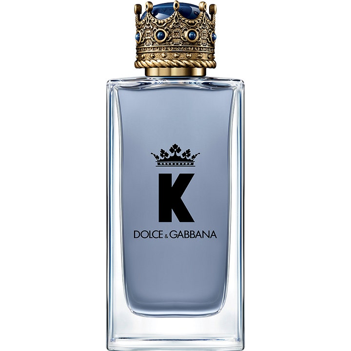 Dolce & Gabbana K Eau de Toilette 100 ml elegant herrparfym i glasflaska med en guldfärgad krona