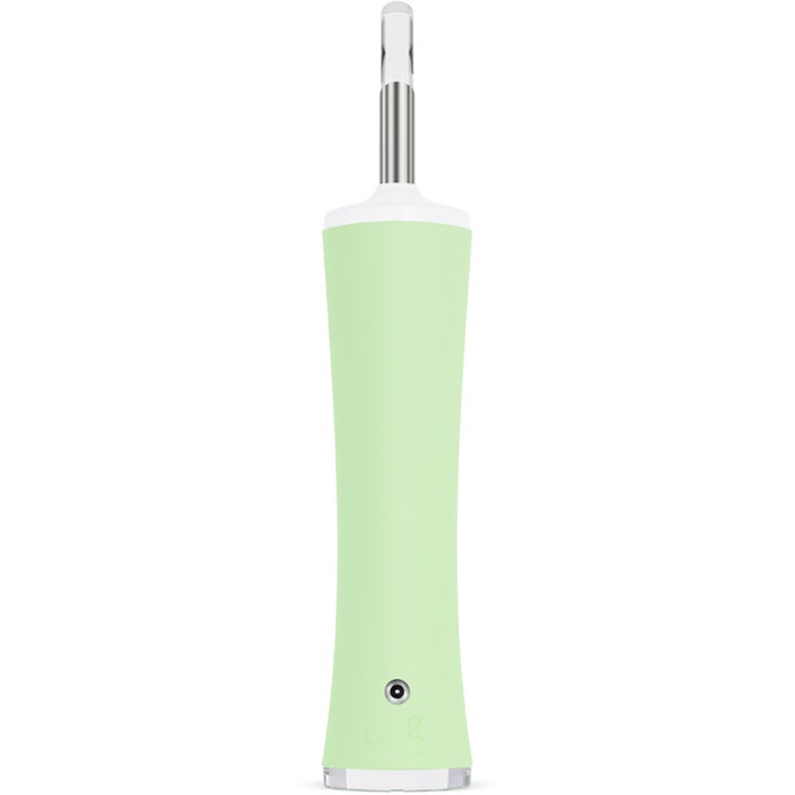 FOREO ESPADA 2 plus Pistachio 1 st aknebehandling LED baksidan av den pistagegröna silikonenheten