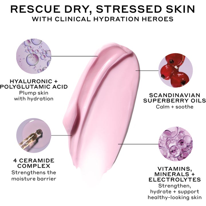 Ole Henriksen Strength Aprés-Skin 75 ml ansiktskräm med rosa krämig konsistens och ceramider som stärker huden.