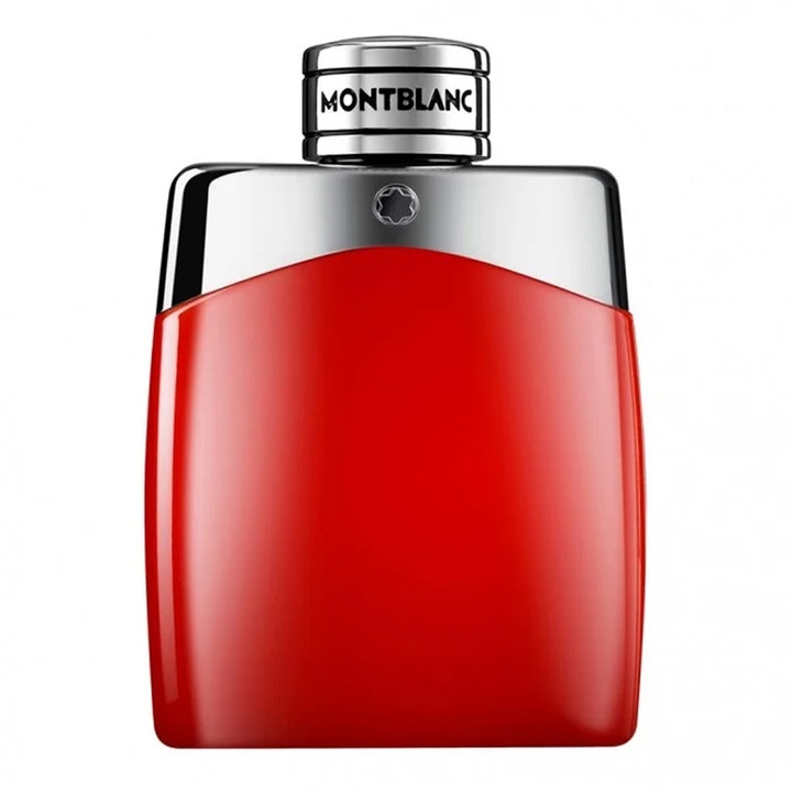 Montblanc Legend Red 100 ml eau de parfum maskulin parfym i en intensivt röd flaska med detaljer i silver