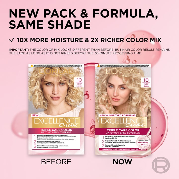 Excellence Crème 10 Extra Ljusblond
