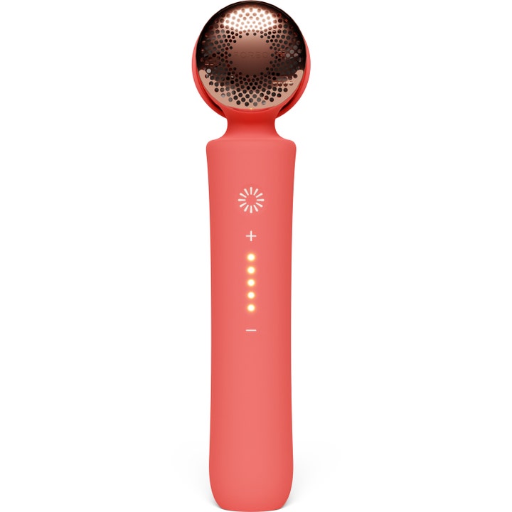 FOREO PEACH 2 Peach hårborttagningsenhet ger slät hud med en persikofärgad design och roséguldig detalj.