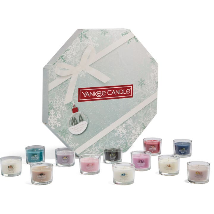 12 Filled Votive Gift Set