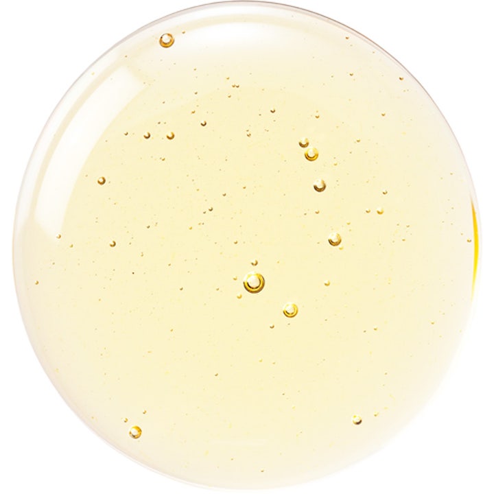 Mixsoon Bean Essence 50 ml återfuktande essence visar en ljusgul gelkonsistens med små luftbubblor.