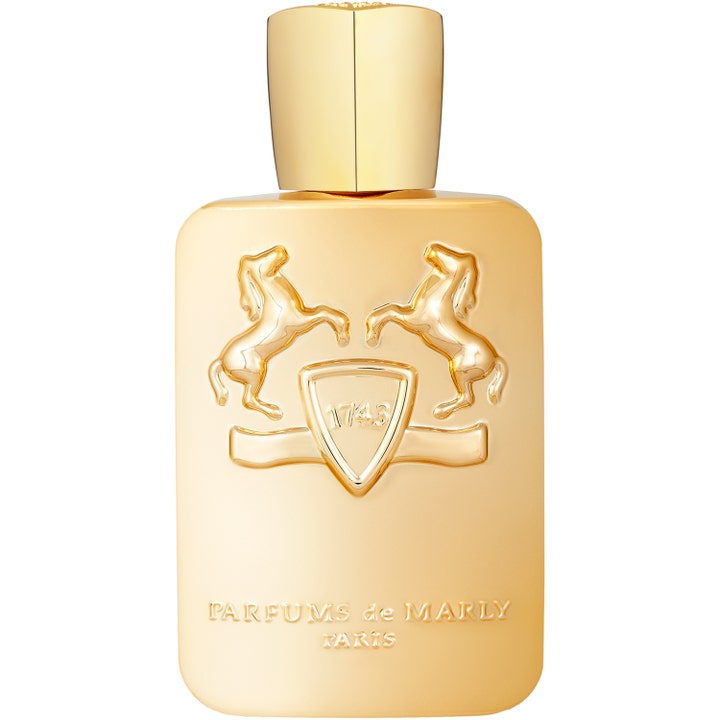 Parfums de Marly Godolphin 125ml Eau de Parfum lyxig herrparfym i guldfärgad flaska med präglat hästemblem