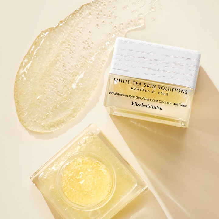 Elizabeth Arden White Tea Skin Brightening Eye Gel 15 ml strålande antiåldrande ögongel med pärlande textur i glasburk