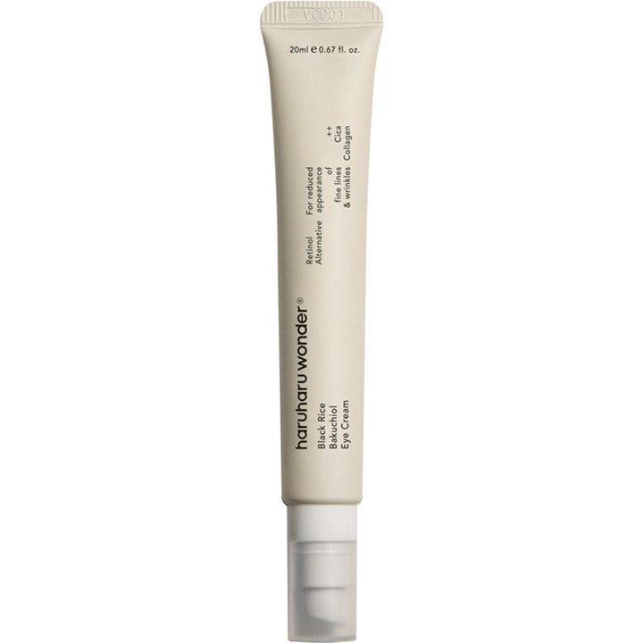 Haruharu Wonder Black Rice Bakuchiol Eye Cream 20ml anti-aging bakuchiol ögonkräm i beige tub med genomskinligt lock