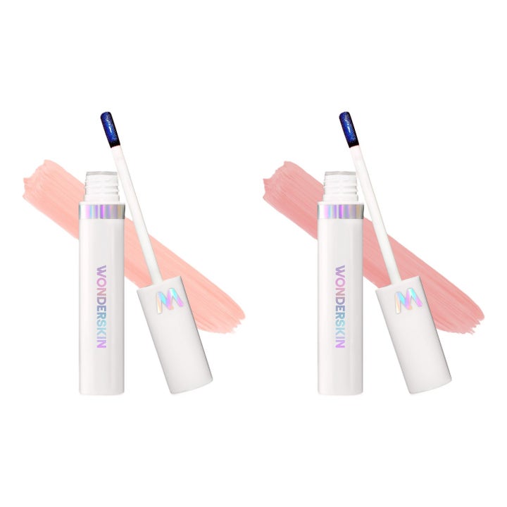Wonder Blading Lip Stain Masque Peachy & Light Rose Set