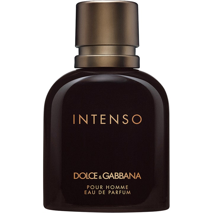 Dolce & Gabbana Intenso Pour Homme 75 ml herrparfym i rundad mörkbrun glasflaska med bronsfärgat lock