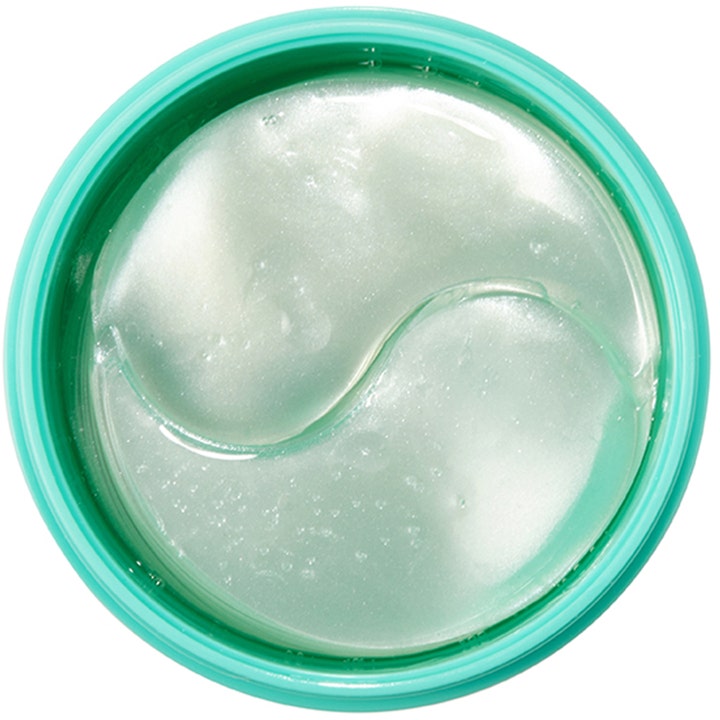 Mizon Hyaluronic Acid Eye Gel Patch 60 st återfuktande ögonmask Mizon ger fukt med skimrande gelpatches i turkos burk