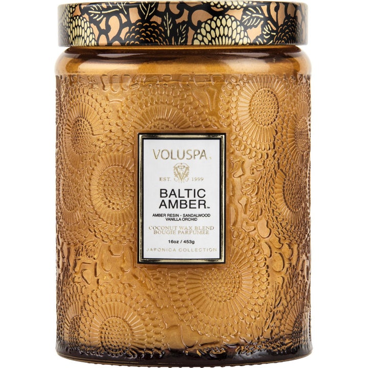 Large Glass Jar Candle