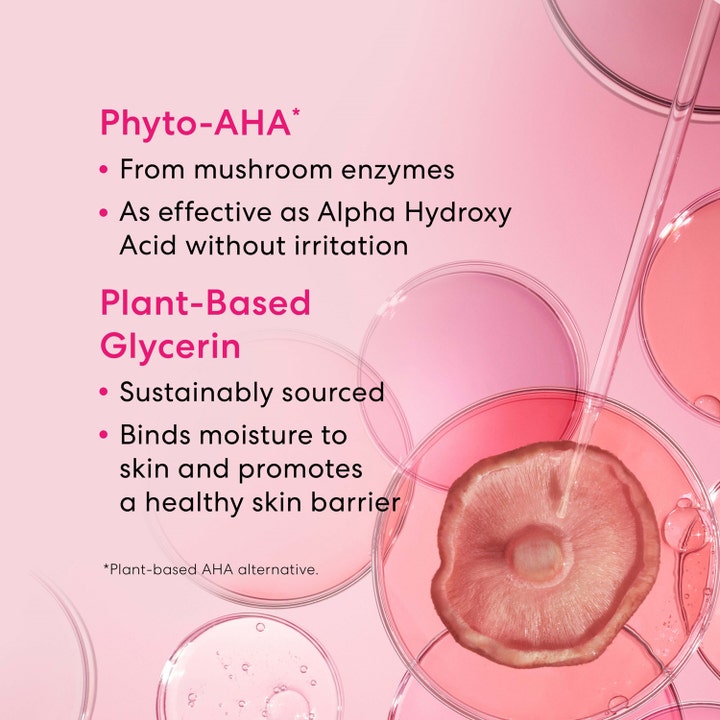 bareMinerals Ageless Phyto-AHA Radiance Facial 50 ml hudjämning med naturlig kemisk peeling AHA och svampenzym.
