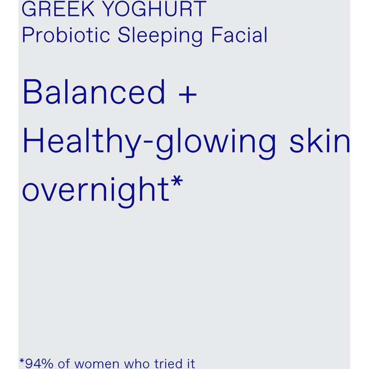 KORRES Greek Yoghurt Probiotic Sleeping Facial 40 ml lugnande återfuktande nattkräm för healthy-glowing skin overnight.