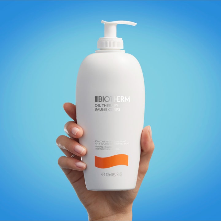Biotherm Baume Corps 400 ml biotherm kroppslotion visas i en jämförelsetabell för djupnärande hudvård och dess resultat.